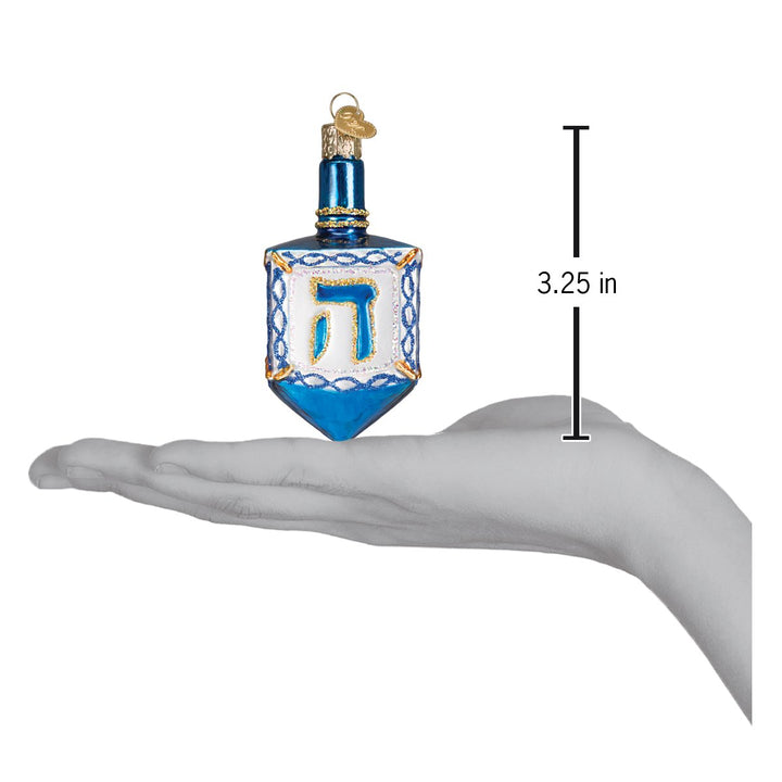 Dreidel Ornament Old World Christmas 3.25 X 1.5 X 1.5 / 44083 Dreidel Ornament Bonjour Fete - Party Supplies