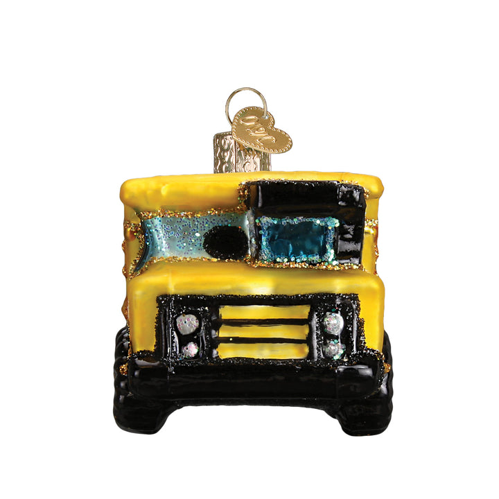 Toy Dump Truck Ornament Old World Christmas 2.25 X 3.5 X 2.25 / 44085 Toy Dump Truck Ornament Bonjour Fete - Party Supplies