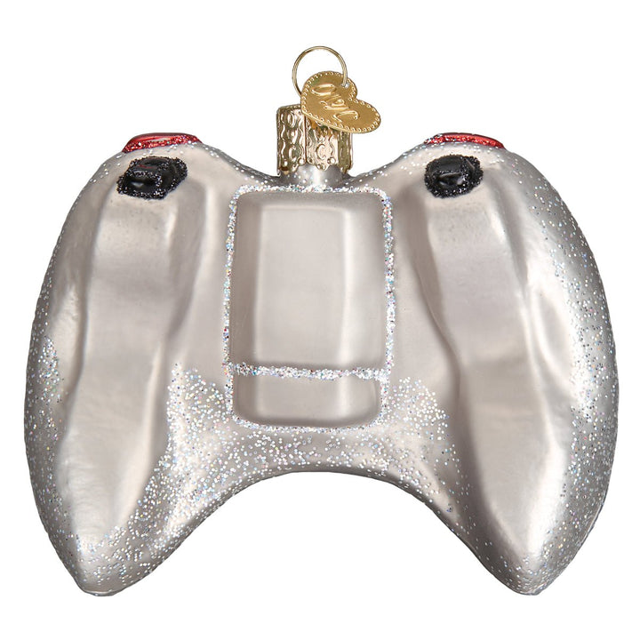 Video game controller ornament, back angle