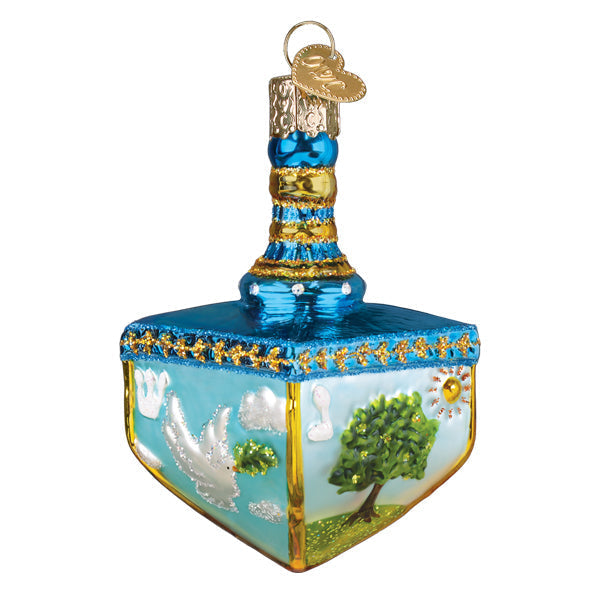 Hanukkah Dreidel Ornament Old World Christmas 3.5 X 2.88 X 2.88 / 44271 Hanukkah Dreidel Ornament Bonjour Fete - Party Supplies
