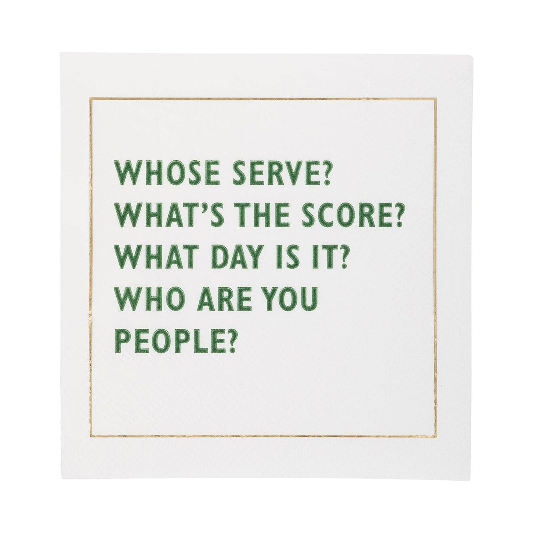  Pickleball Sayings Cocktail Napkins Bonjour Fete Party Supplies Sports Party