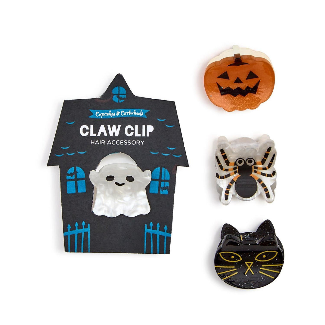 HALLOWEEN HAIR CLAW CLIP Two's Company Halloween Party Favors & Boo Baskets HALLOWEEN HAIR CLAW CLIP Bonjour Fete - Party Supplies