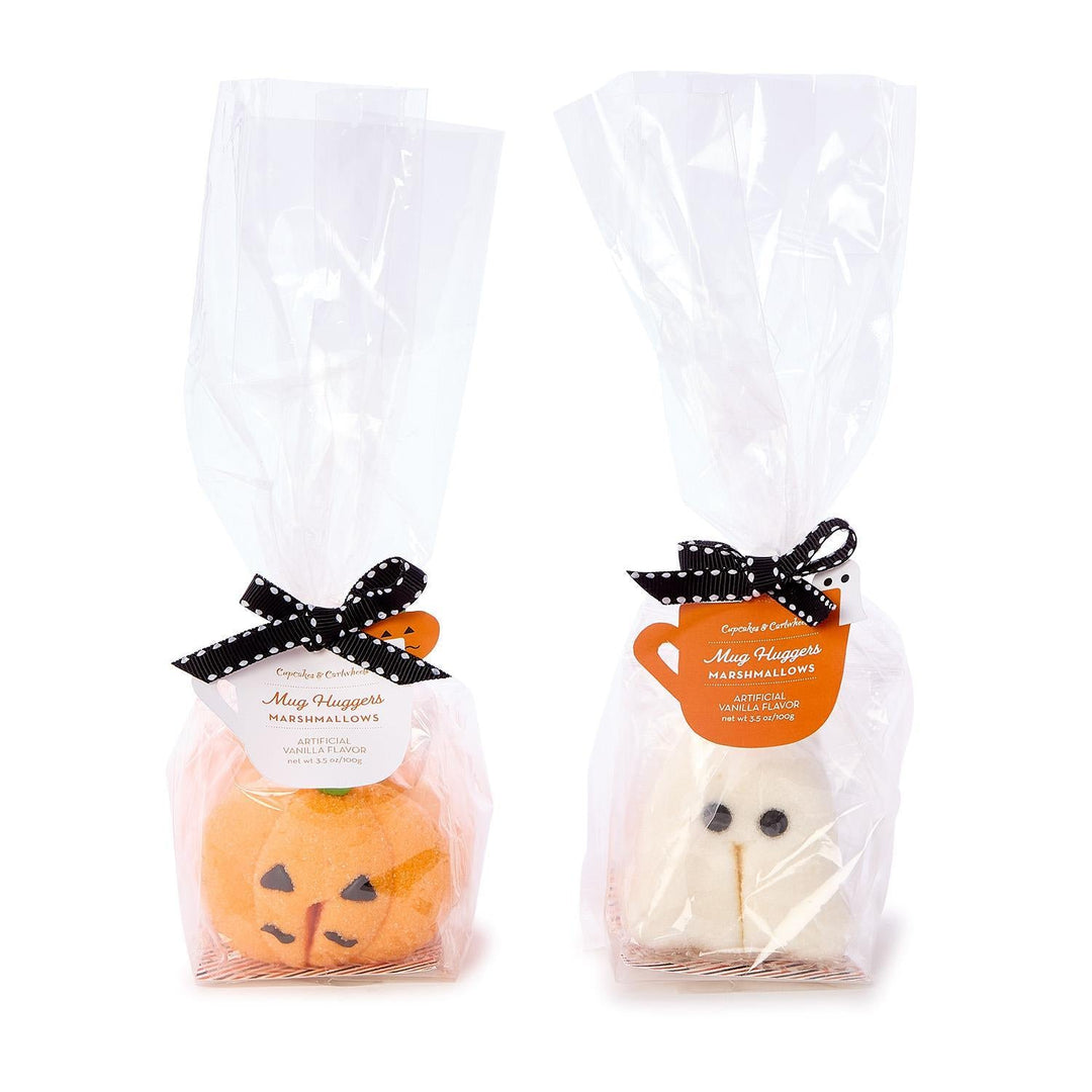 HALLOWEEN MARSHMALLOW MUG HUGGER Two's Company Halloween Party Favors & Boo Baskets HALLOWEEN MARSHMALLOW MUG HUGGER Bonjour Fete - Party Supplies
