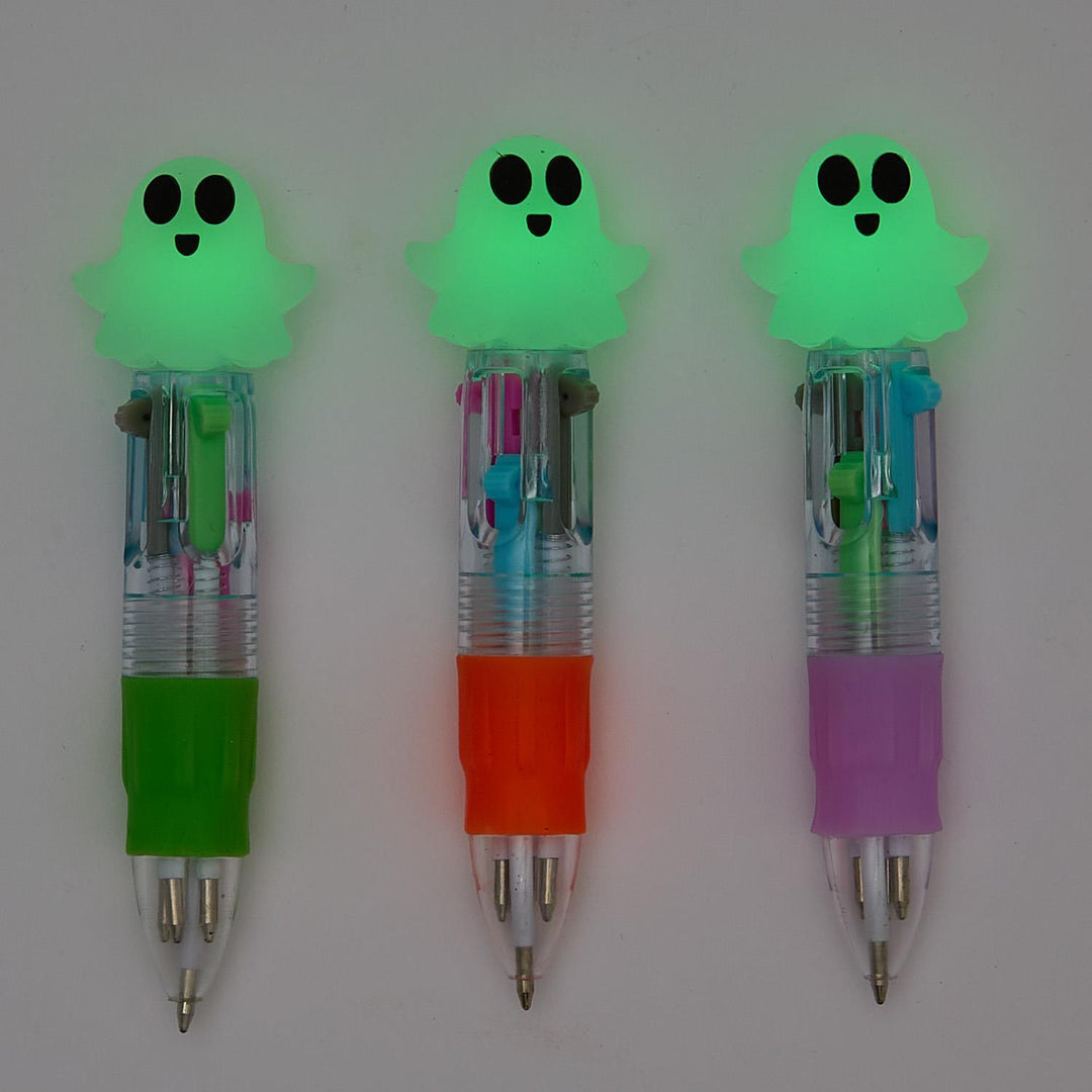 GLOW IN THE DARK GHOST MULTICOLOR PEN - Bonjour Fête 