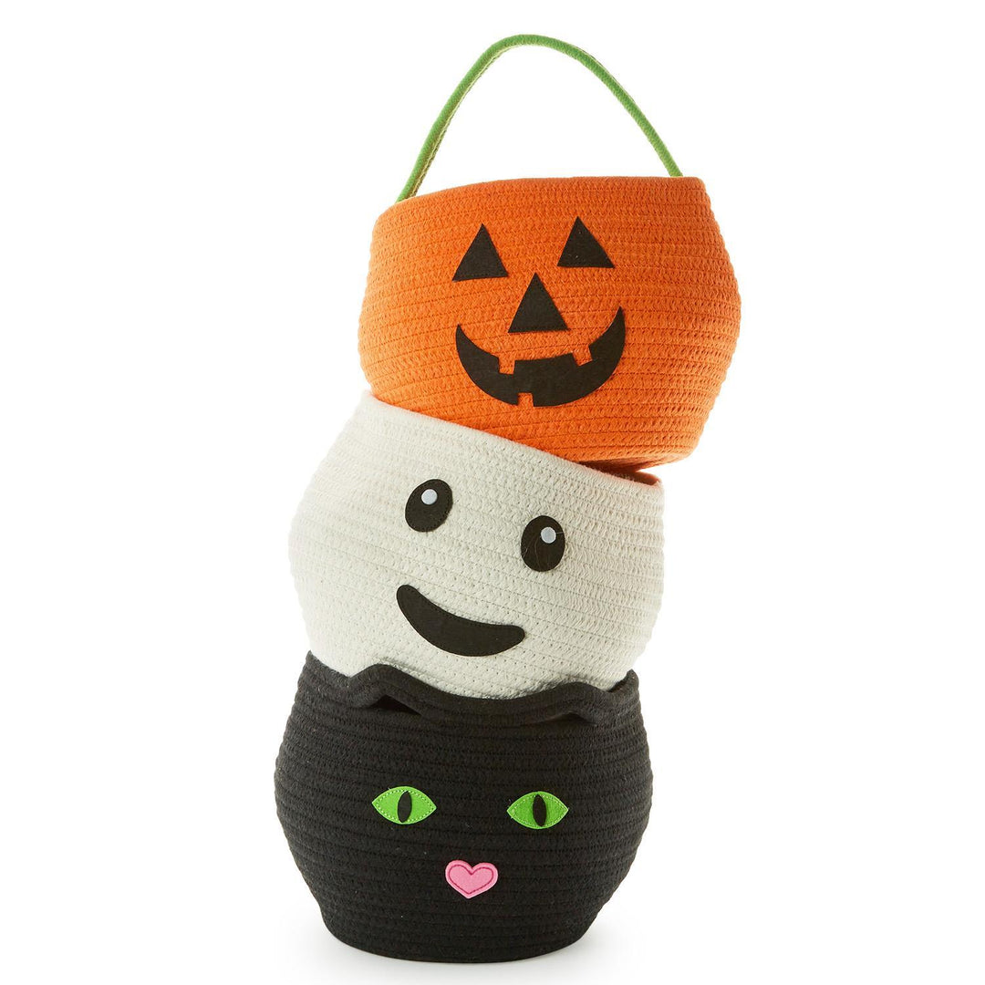 HALLOWEEN COTTON ROPE BASKET - Bonjour Fête 