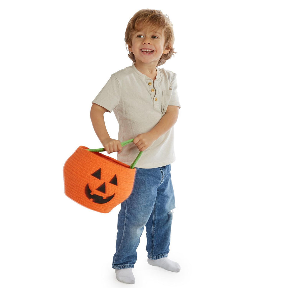 HALLOWEEN COTTON ROPE BASKET - Bonjour Fête 