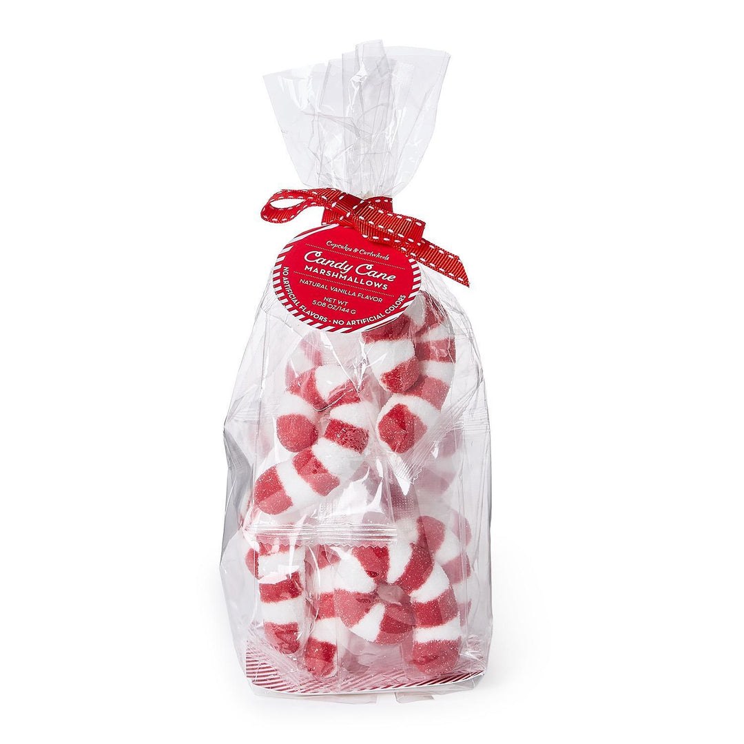 CANDY CANE MARSHMALLOWS IN GIFT BAG - Bonjour Fête 