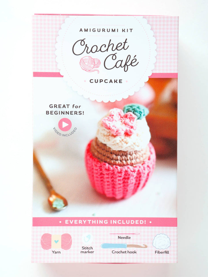 CUPCAKE CROCHET KIT Better Day Books CUPCAKE CROCHET KIT Bonjour Fete - Party Supplies