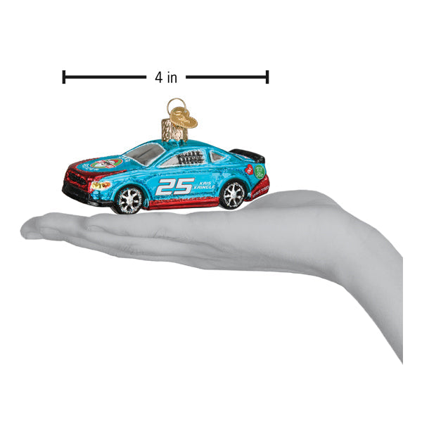 Racing Sports Car Ornament Old World Christmas 1.5 X 4 X 1.75 / 46113 Racing Sports Car Ornament Bonjour Fete - Party Supplies
