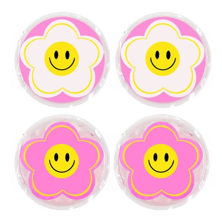 Hot & Cold Flower Eye Pads Set Bonjour Fete Party Supplies Easter Gifts & Basket Fillers