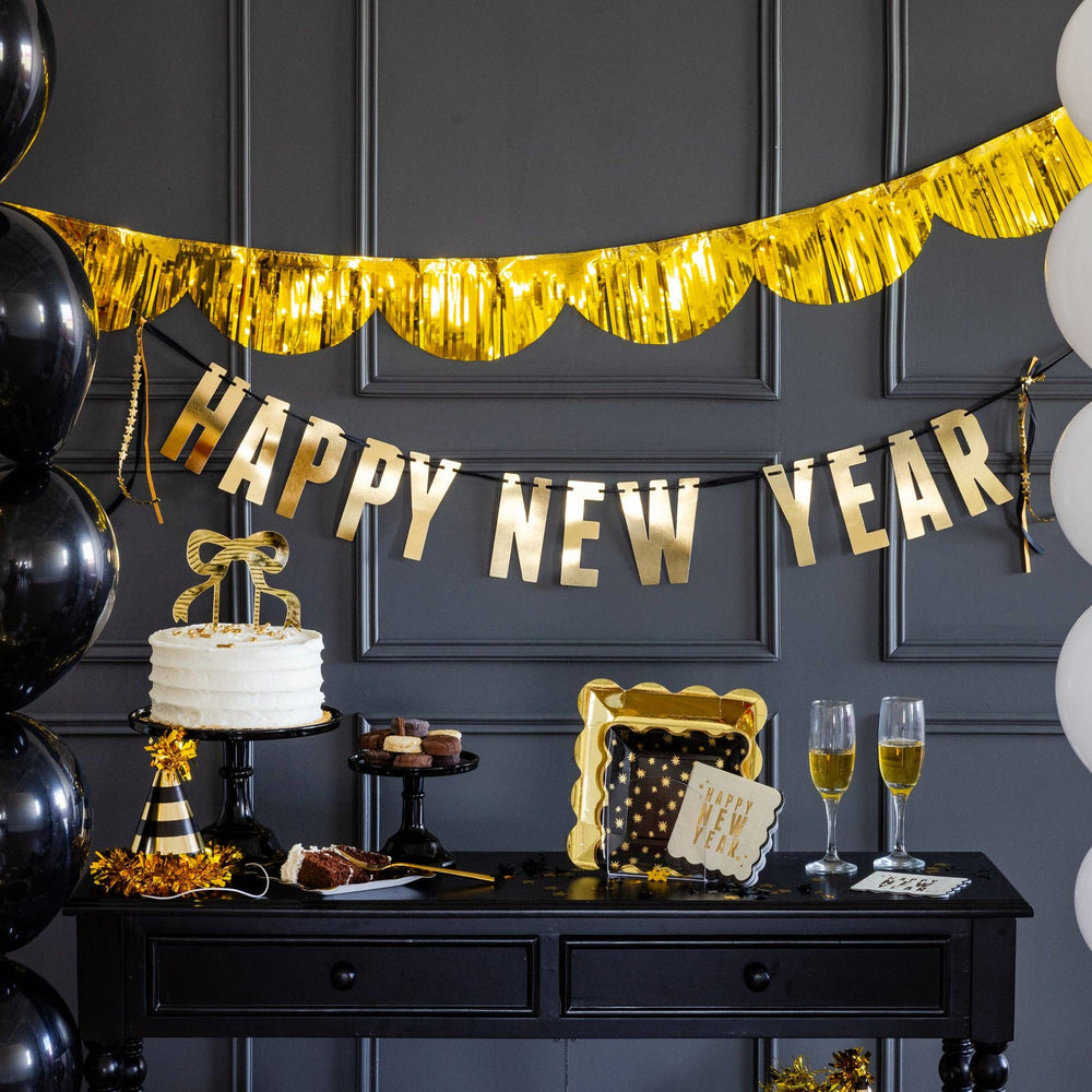 NYE1202 - Happy New Year Banner Set My Mind’s Eye NYE1202 - Happy New Year Banner Set Bonjour Fete - Party Supplies