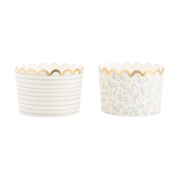 Baby Blue Jumbo Food Cups Bonjour Fete Party Supplies Easter Baking