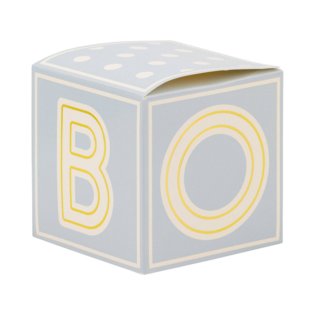BAB1110 - Blue Block Treat Box My Mind’s Eye BAB1110 - Blue Block Treat Box Bonjour Fete - Party Supplies