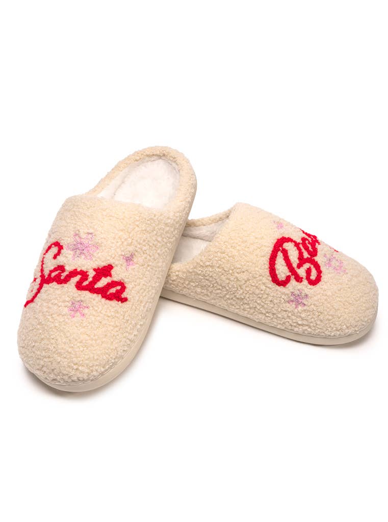 SANTA BABY SLIPPERS Living Royal Bonjour Fete - Party Supplies