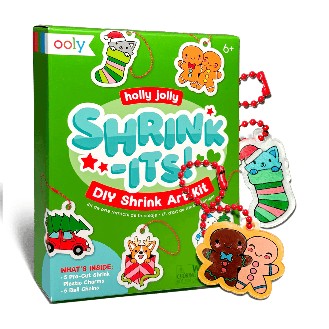 Holly Jolly DIY Shrink Art Kit