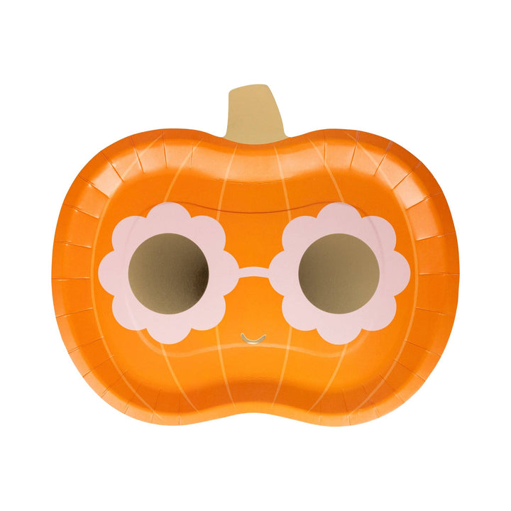GVP1240 - Groovy Pumpkin Shaped Paper Plate My Mind’s Eye GVP1240 - Groovy Pumpkin Shaped Paper Plate Bonjour Fete - Party Supplies