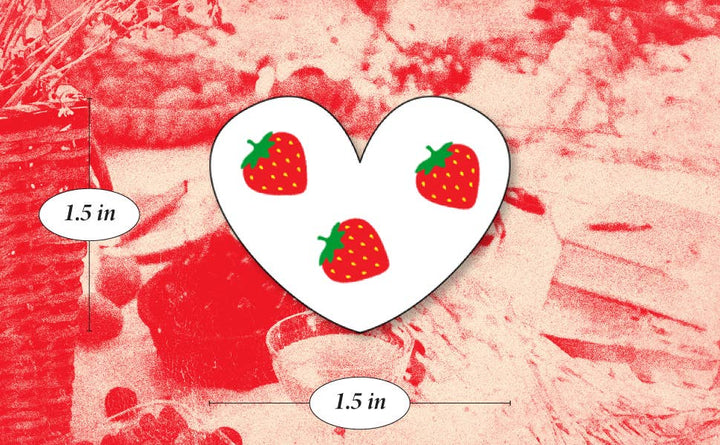 Strawberry Speckles Makeup Patches Fazit Strawberry Speckles Makeup Patches Bonjour Fete - Party Supplies