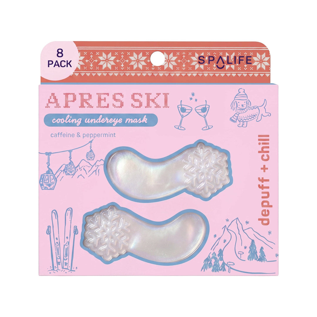 Christmas Holiday Apres Ski Cooling Undereye Patches