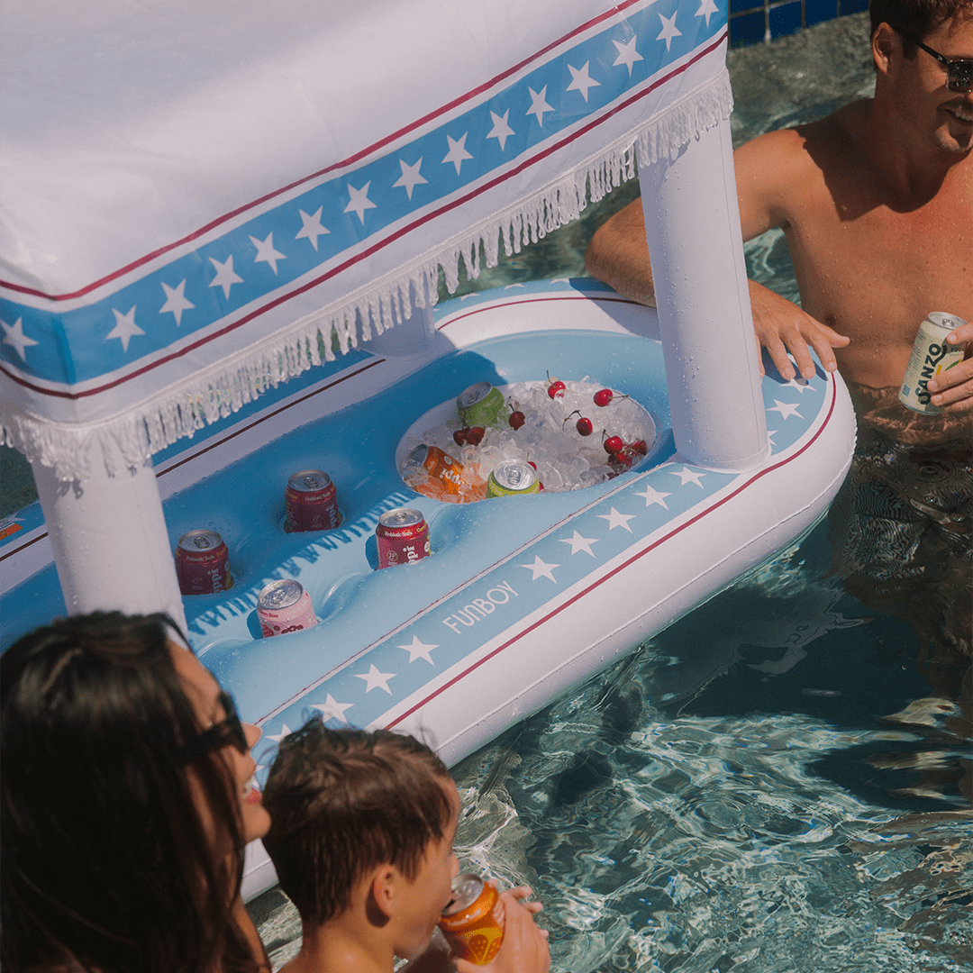 Floating Cabana Bar Funboy Cabana Bars Floating Cabana Bar Bonjour Fete - Party Supplies