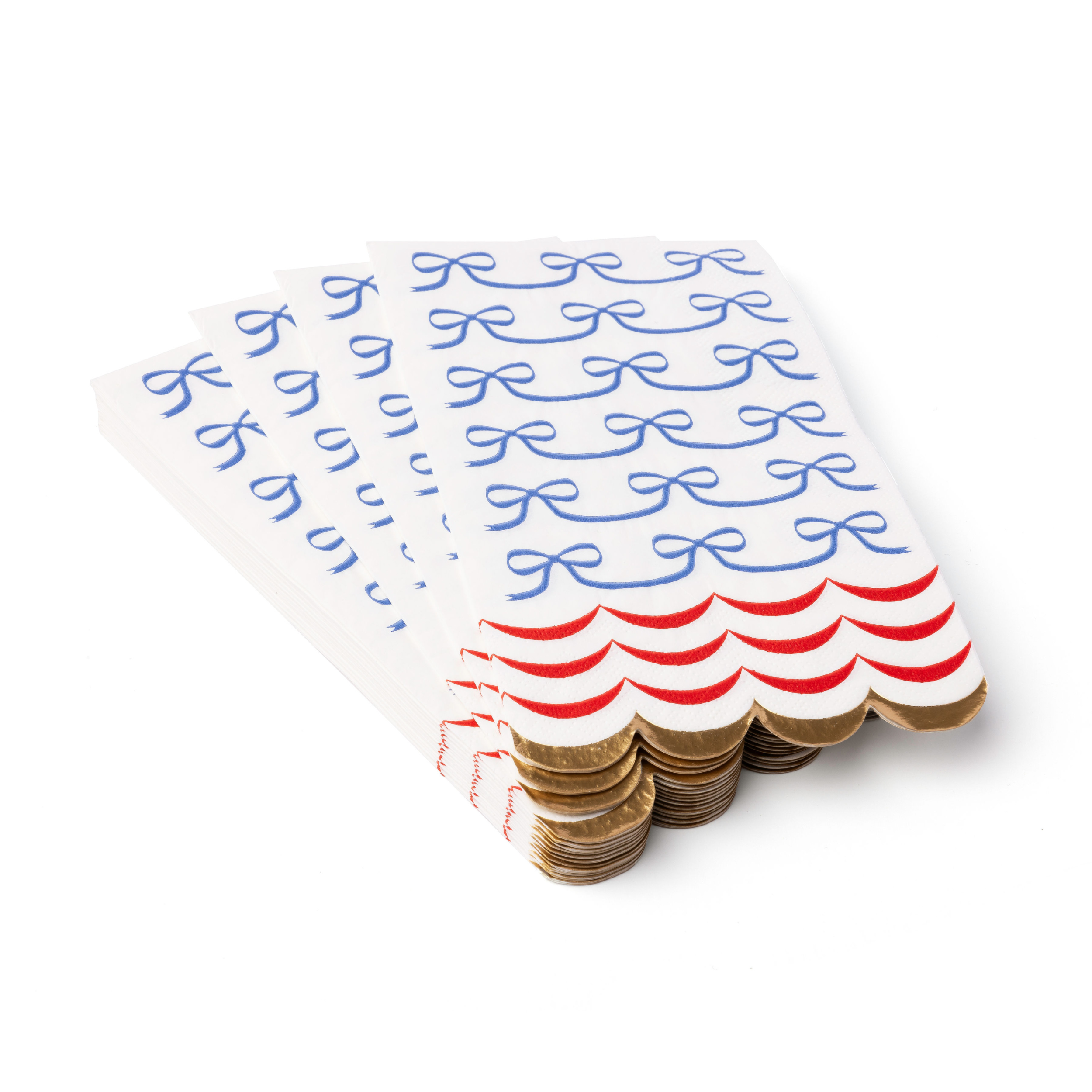 4th of July Bow Flag Guest Napkins - Thumbnail 4