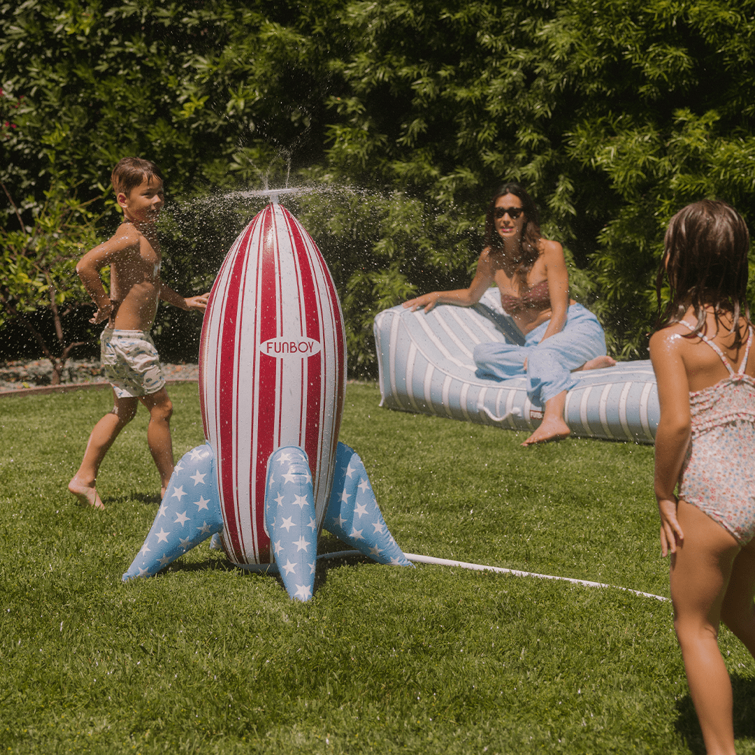 Inflatable Backyard Sprinkler Funboy Outdoor Kids Sprinklers Inflatable Backyard Sprinkler Bonjour Fete - Party Supplies