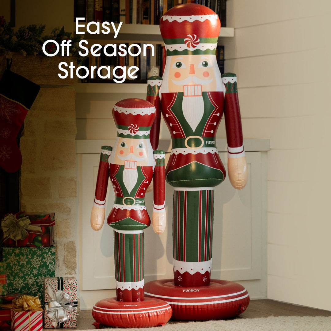 Inflatable Nutcracker Funboy Holiday Decor Inflatable Nutcracker Bonjour Fete - Party Supplies