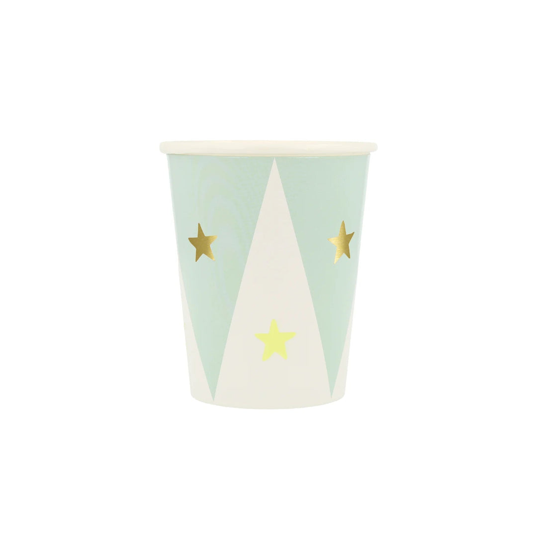 CIRCUS CUPS Meri Meri Cups Bonjour Fete - Party Supplies