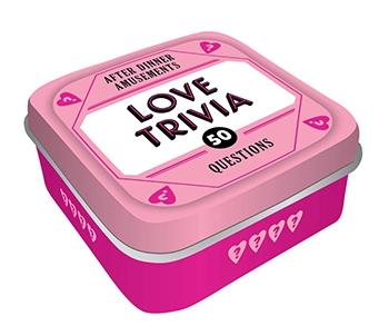 LOVE TRIVIA CARD GAME Chronicle Books Card game LOVE TRIVIA CARD GAME Bonjour Fete - Party Supplies