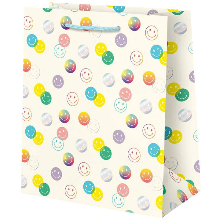 SMILEY FACES GIFT BAG Paper Source Wholesale Gift Bag Bonjour Fete - Party Supplies