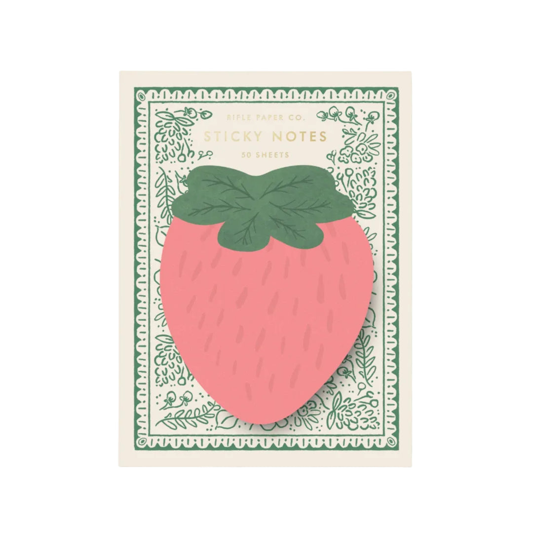 Strawberry Sticky Notes