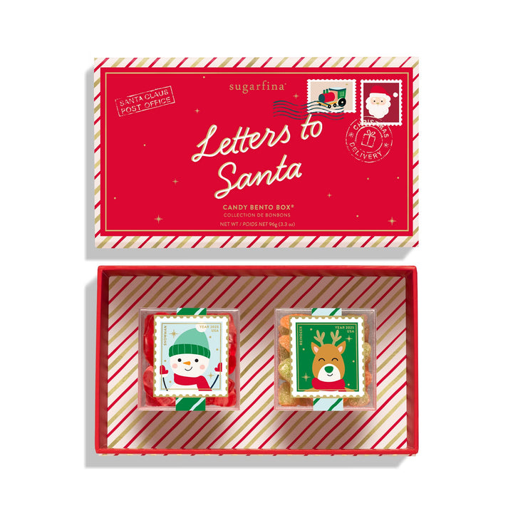 Letters to Santa 2pc Bento Box® (Holiday 2025) Sugarfina Letters to Santa 2pc Bento Box® (Holiday 2025) Bonjour Fete - Party Supplies