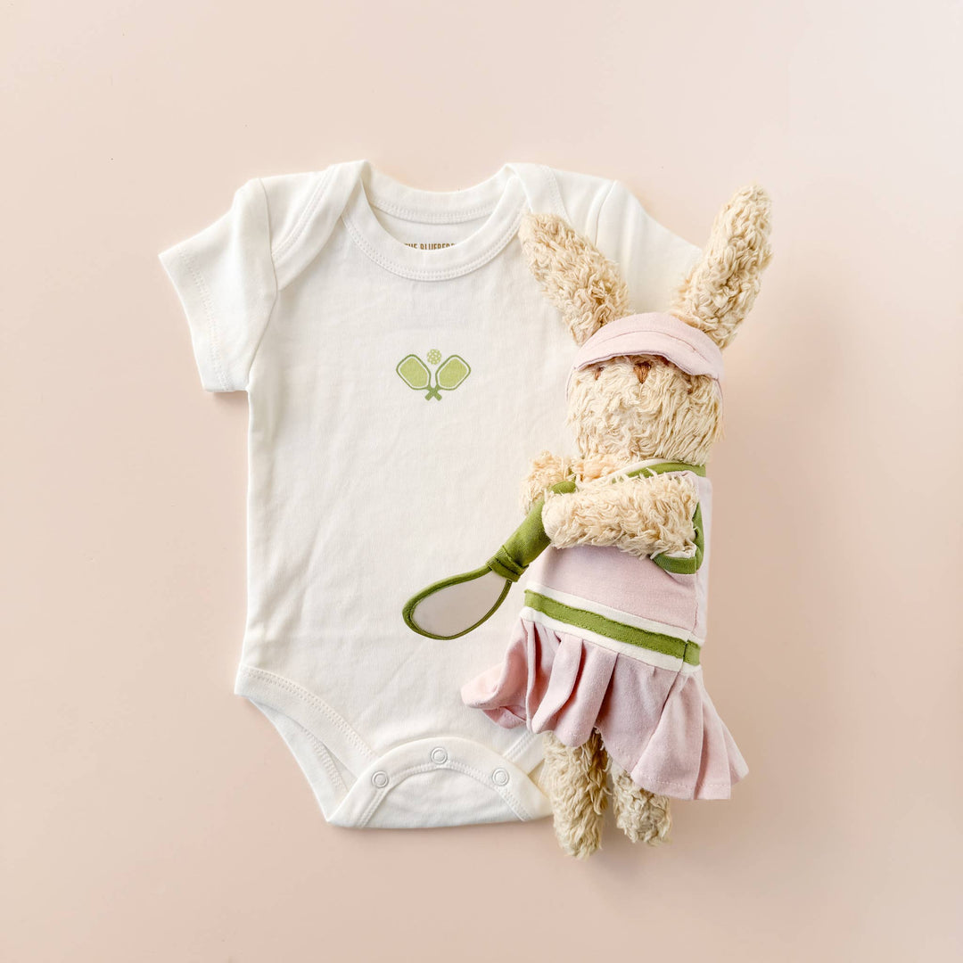 Plush Pickleball Bunny Doll Stuff Toy Baby Kid Sport Tennis The Blueberry Hill Plush Pickleball Bunny Doll Stuff Toy Baby Kid Sport Tennis Bonjour Fete - Party Supplies