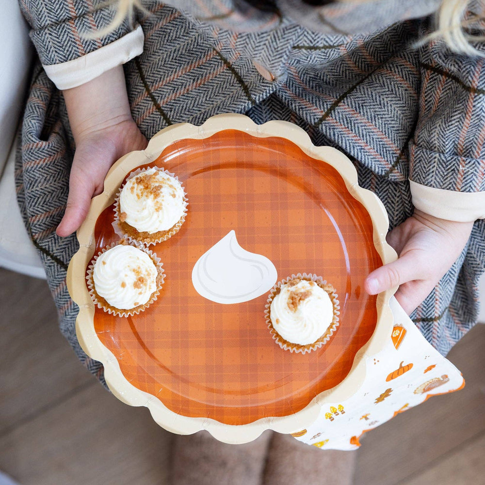 THK1243 - Pie Dessert Paper Plate My Mind’s Eye THK1243 - Pie Dessert Paper Plate Bonjour Fete - Party Supplies