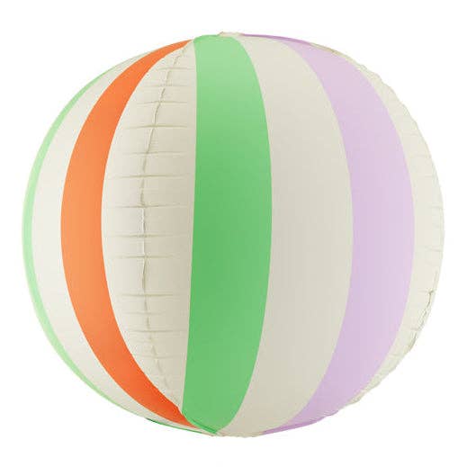 Striped Ball Foil Balloon 19 in. PartyDeco USA - Bonjour Fête 