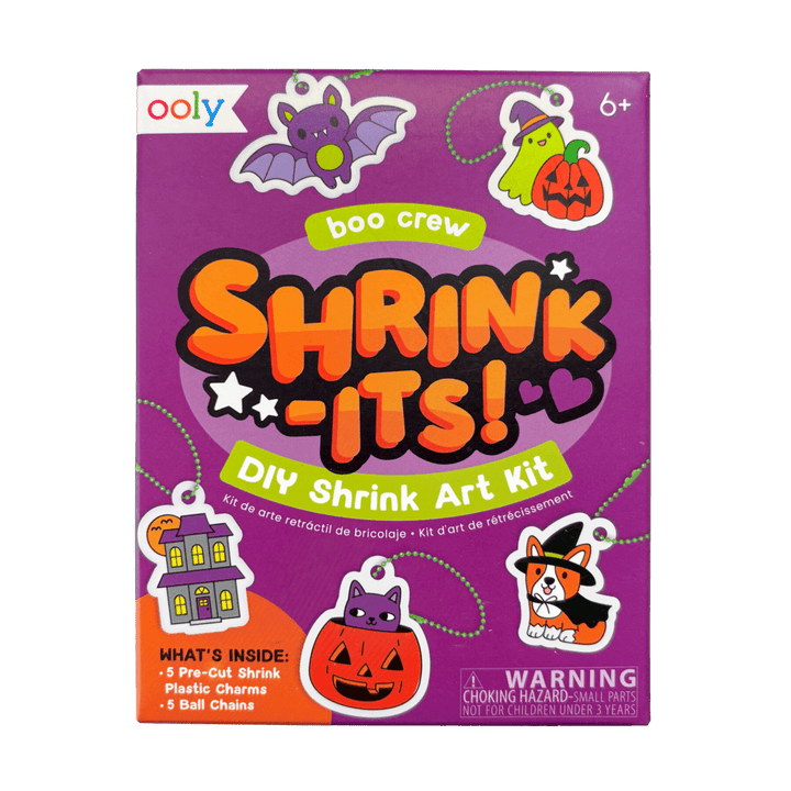 Boo Crew DIY Shrink Art Kit