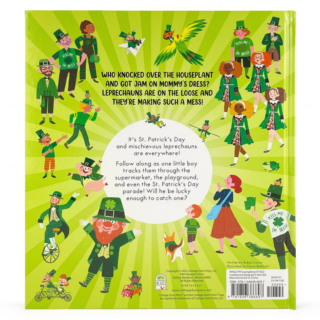 Leprechaun Luck & Find (I Spy with My Little Eye) Cottage Door Press Leprechaun Luck & Find (I Spy with My Little Eye) Bonjour Fete - Party Supplies
