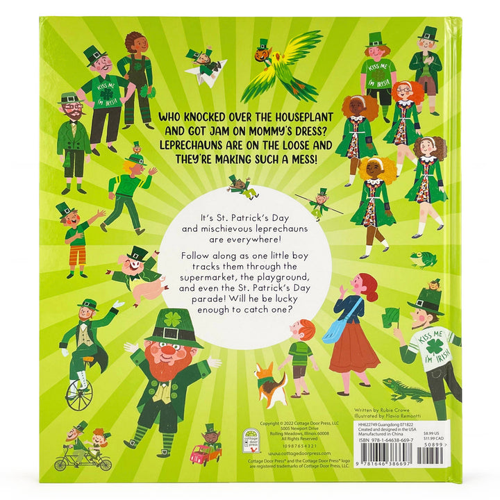 Leprechaun Luck & Find (I Spy with My Little Eye) Cottage Door Press Leprechaun Luck & Find (I Spy with My Little Eye) Bonjour Fete - Party Supplies