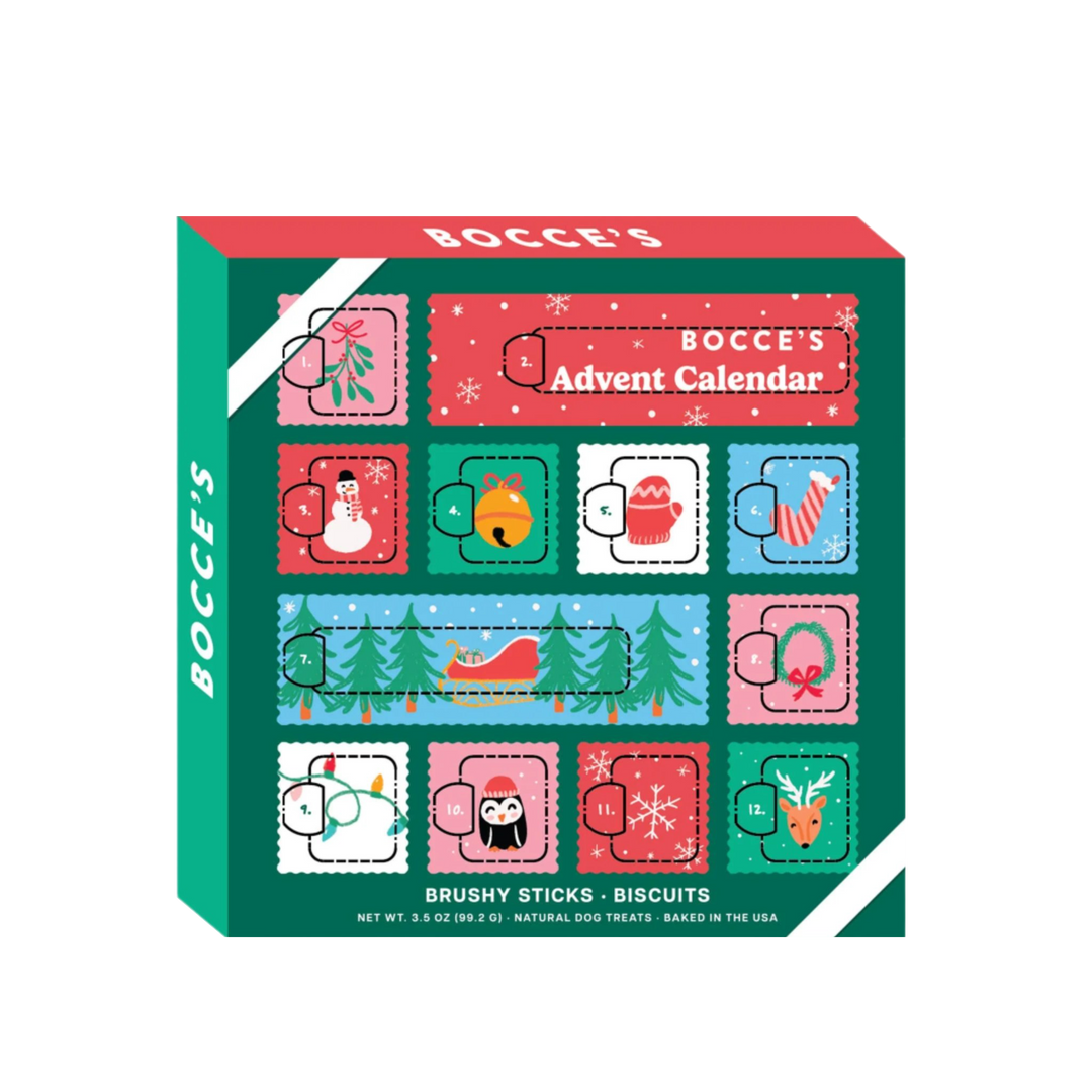 PUPPY ADVENT CALENDAR Bocce's Bakery Holiday Pet PUPPY ADVENT CALENDAR Bonjour Fete - Party Supplies