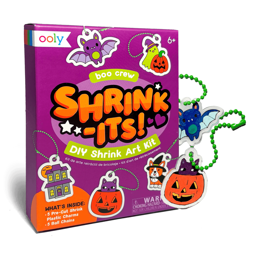 Boo Crew DIY Shrink Art Kit