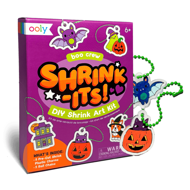 Boo Crew DIY Shrink Art Kit