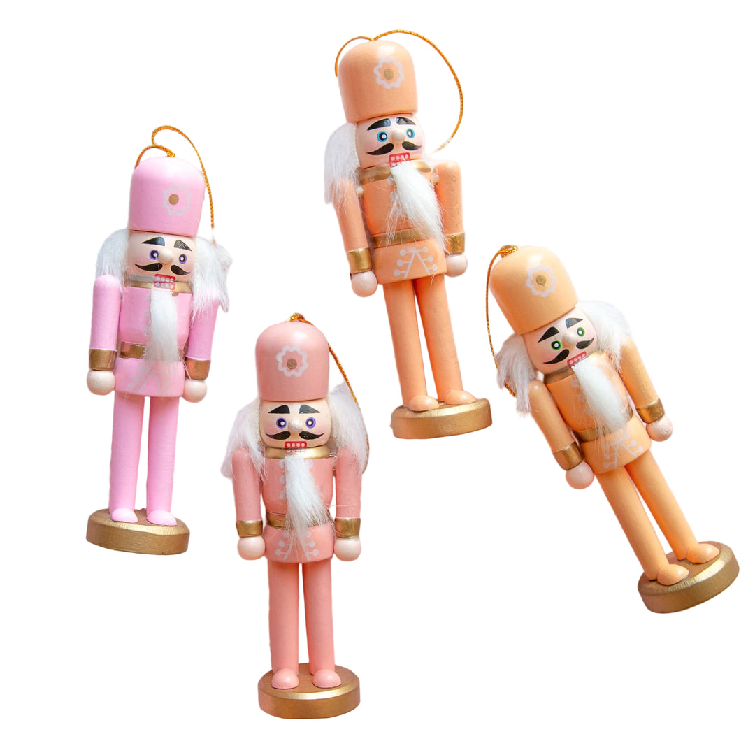 Nutcracker Ornaments | Set of 4 Sunshine Studios Nutcracker Ornaments | Set of 4 Bonjour Fete - Party Supplies