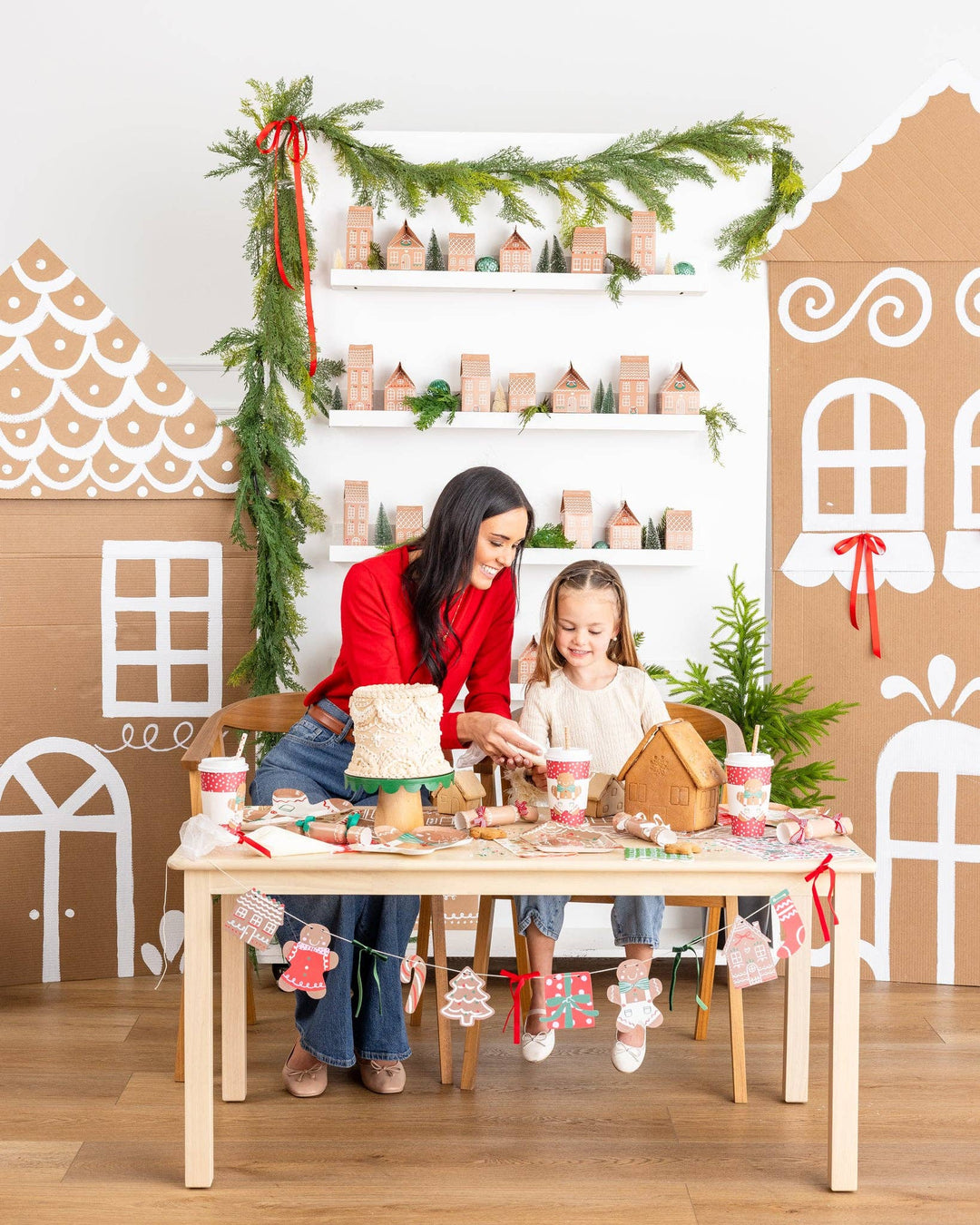 GBD1209 -  Gingerbread House Advent Boxes My Mind’s Eye GBD1209 -  Gingerbread House Advent Boxes Bonjour Fete - Party Supplies