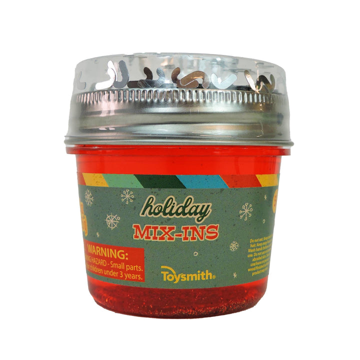 Toysmith Deluxe Holiday Mix-In Slime, Stocking Stuffer Toysmith Toysmith Deluxe Holiday Mix-In Slime, Stocking Stuffer Bonjour Fete - Party Supplies