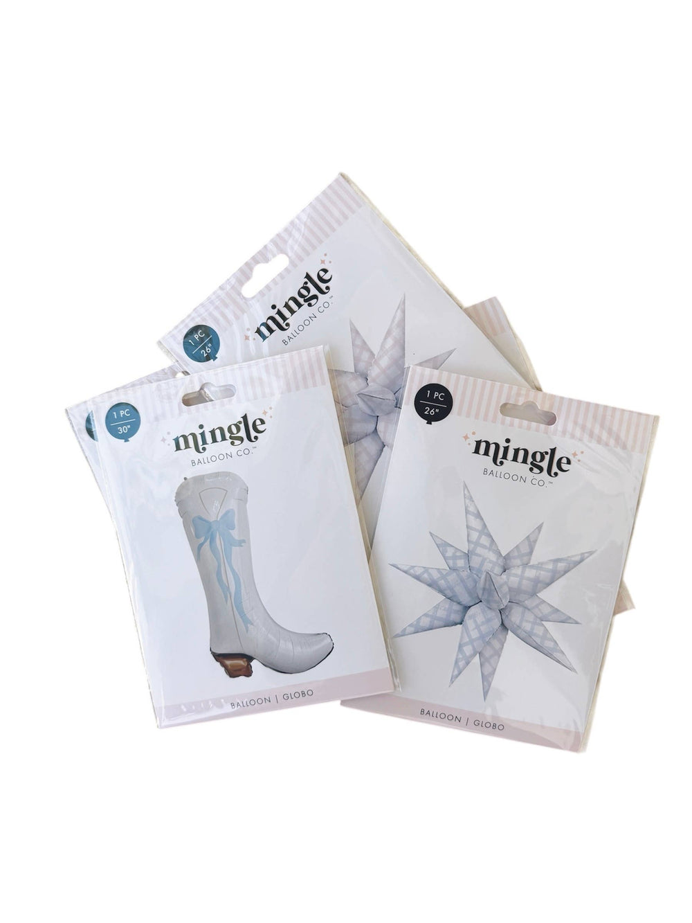 Coquette Cowboy Boot Balloon Mingle Balloon Co. Coquette Cowboy Boot Balloon Bonjour Fete - Party Supplies