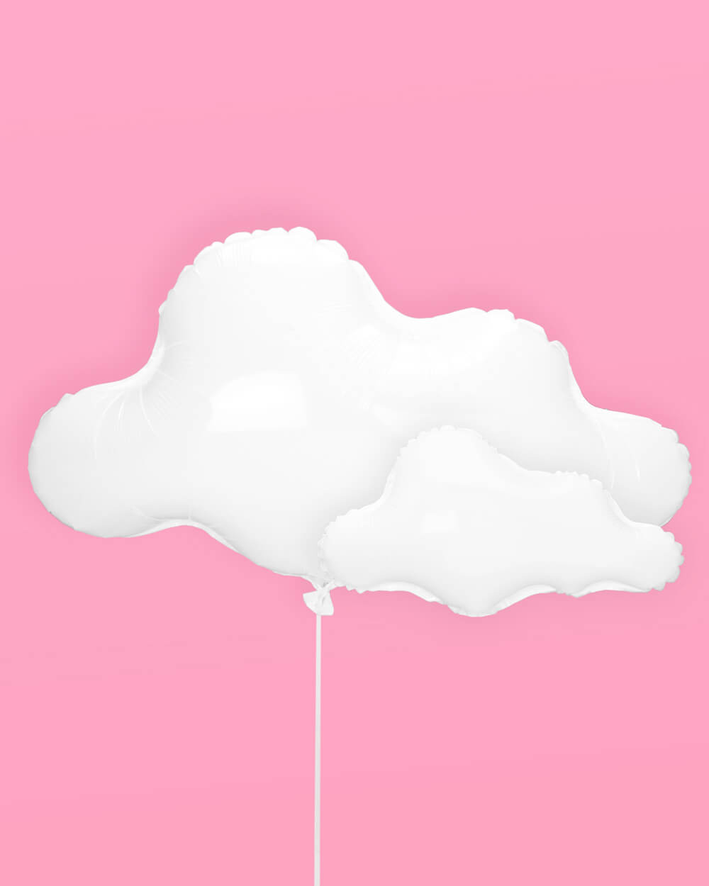 Cloud balloons styled with party decor
