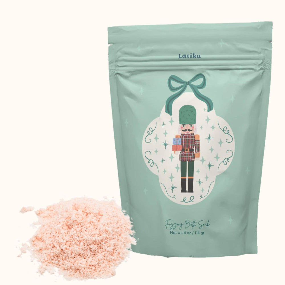 Christmas Nutcracker 🍭 Fizzing Bath Soak Latika Beauty Christmas Nutcracker 🍭 Fizzing Bath Soak Bonjour Fete - Party Supplies