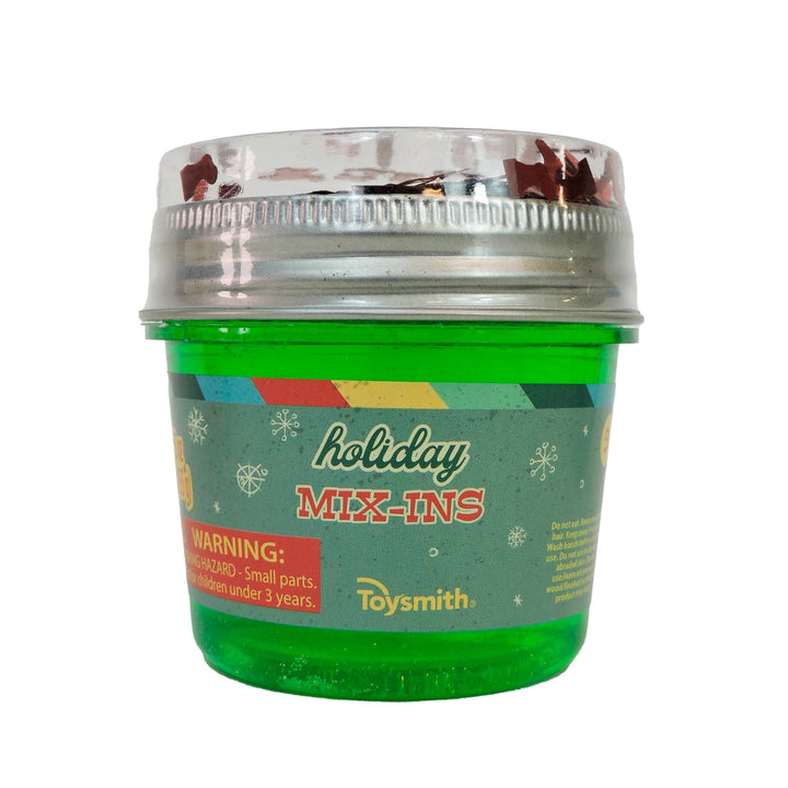 Toysmith Deluxe Holiday Mix-In Slime, Stocking Stuffer Toysmith Toysmith Deluxe Holiday Mix-In Slime, Stocking Stuffer Bonjour Fete - Party Supplies