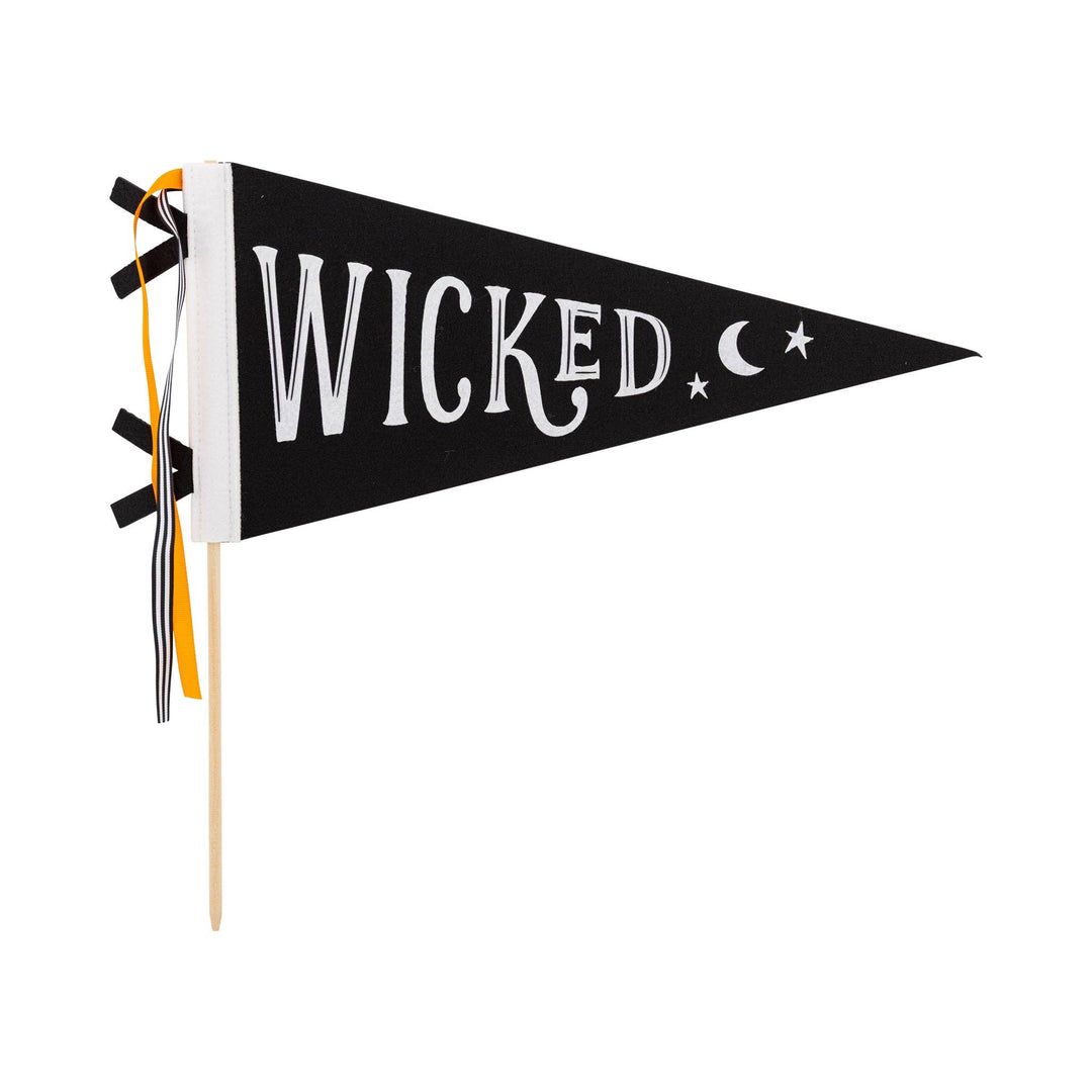 PLHB279 - Wicked Felt Pennant My Mind’s Eye Halloween Decor PLHB279 - Wicked Felt Pennant Bonjour Fete - Party Supplies