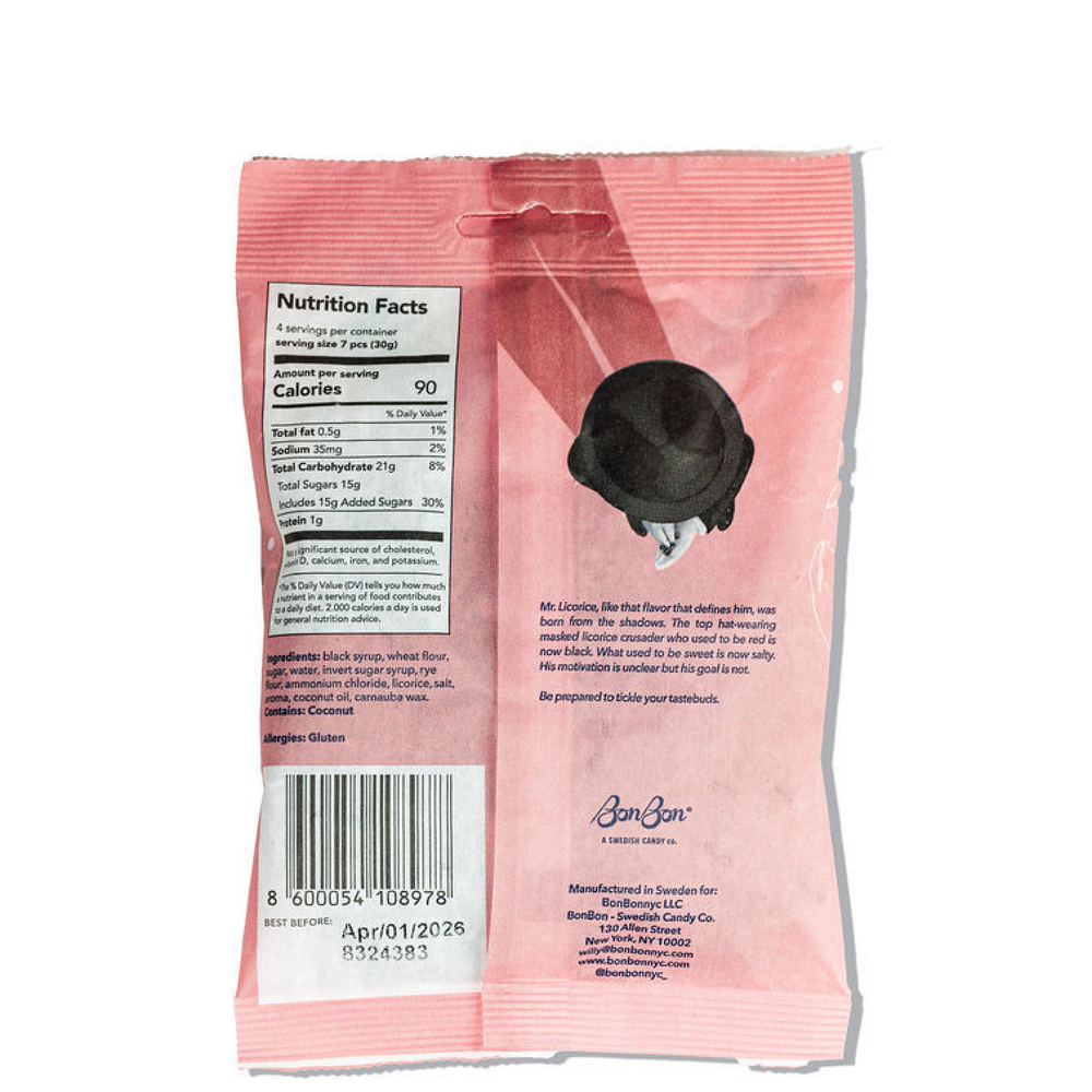Licorice Twist - Swedish Candy 4.2oz (120g) BonBon NYC Licorice Twist - Swedish Candy 4.2oz (120g) Bonjour Fete - Party Supplies