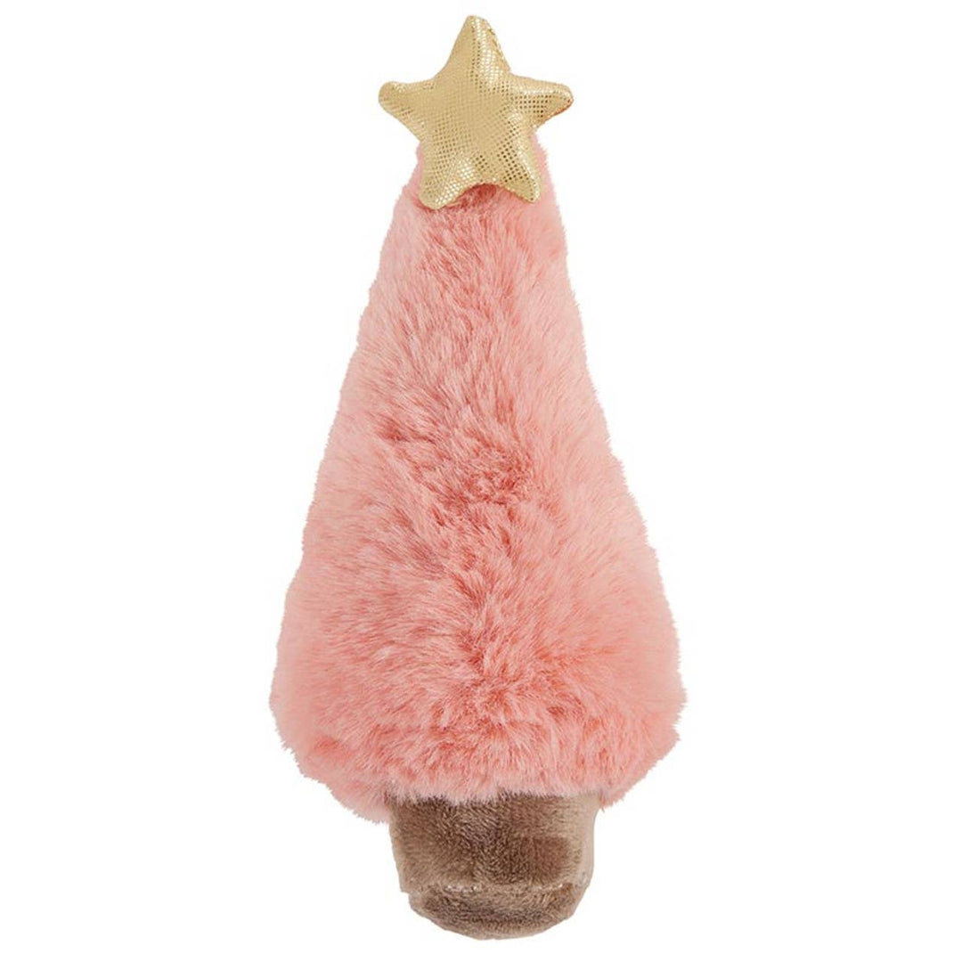 PINK TREE PLUSH RATTLE AND SWADDLE BLANKET SET Stephan Baby by Creative Brands Baby PINK TREE PLUSH RATTLE AND SWADDLE BLANKET SET Bonjour Fete - Party Supplies